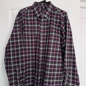 Jos. A. Bank Multicolor Plaid Button Down Shirt